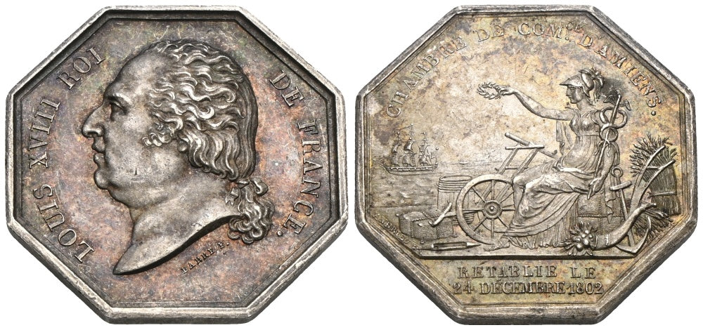Frankreich - Amiens - Ludwig XVIII. (1814-1824) - Jeton
