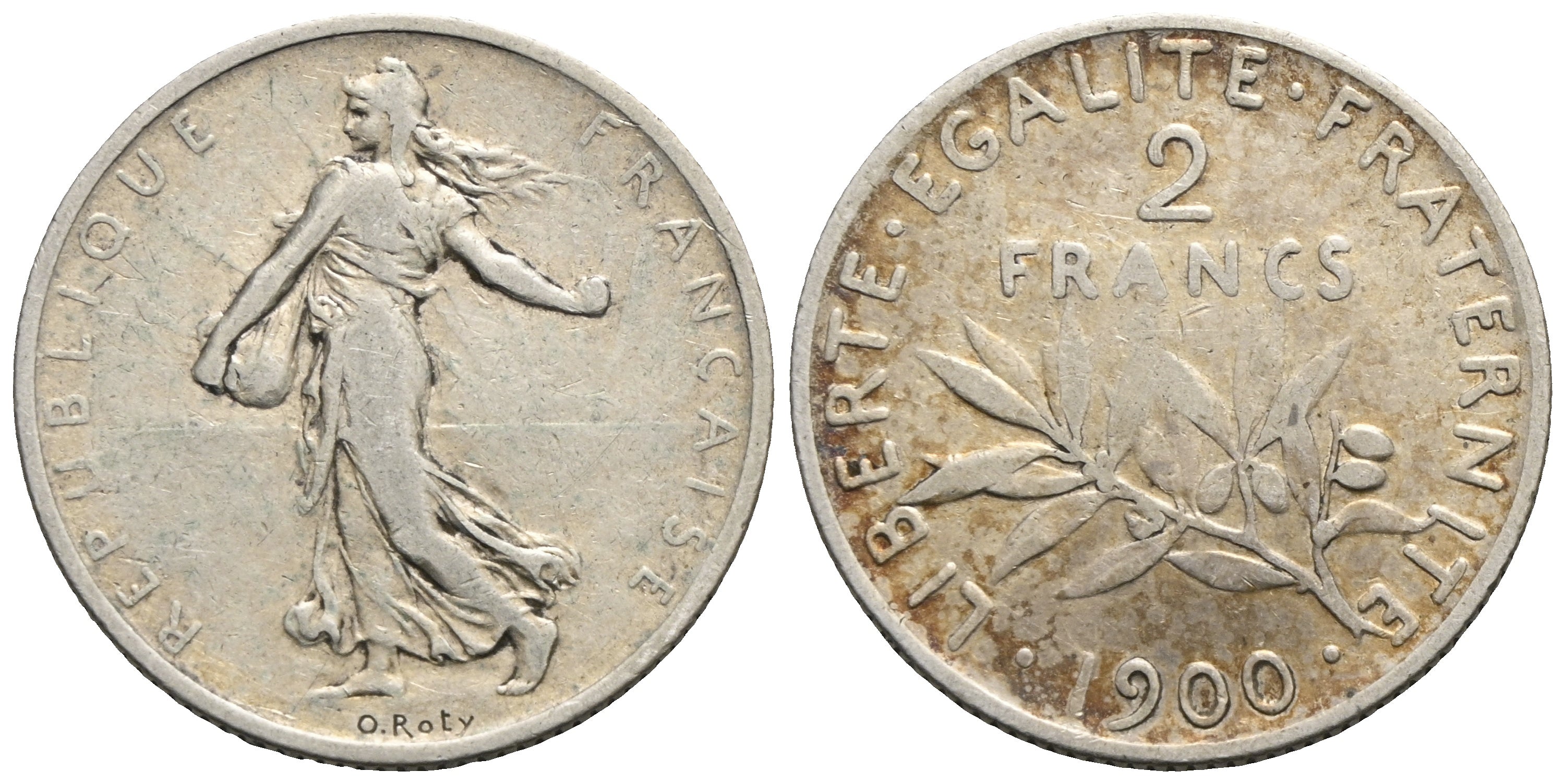Frankreich - 2 Francs 1900