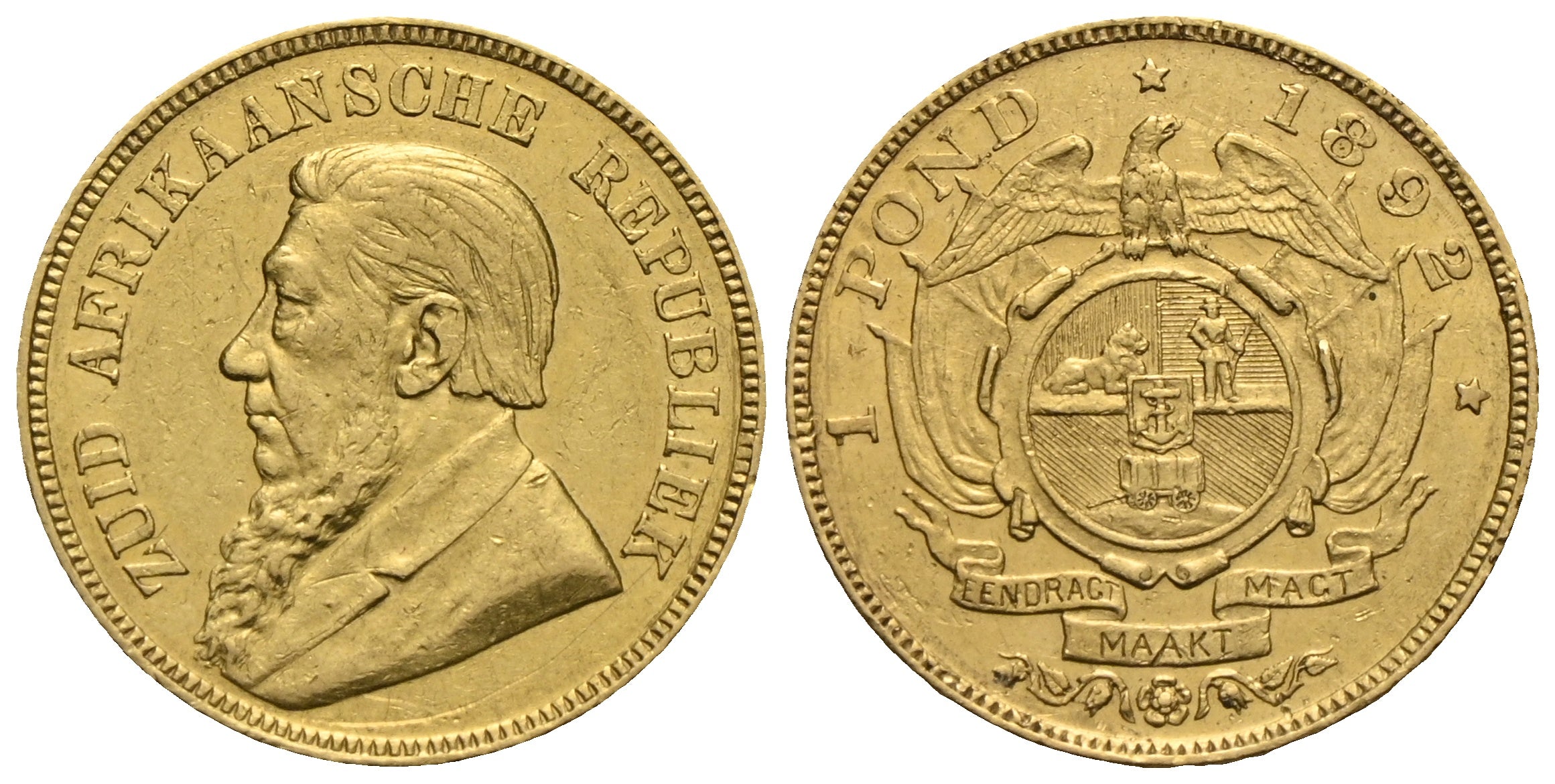 Südafrika - 1 Pond 1892