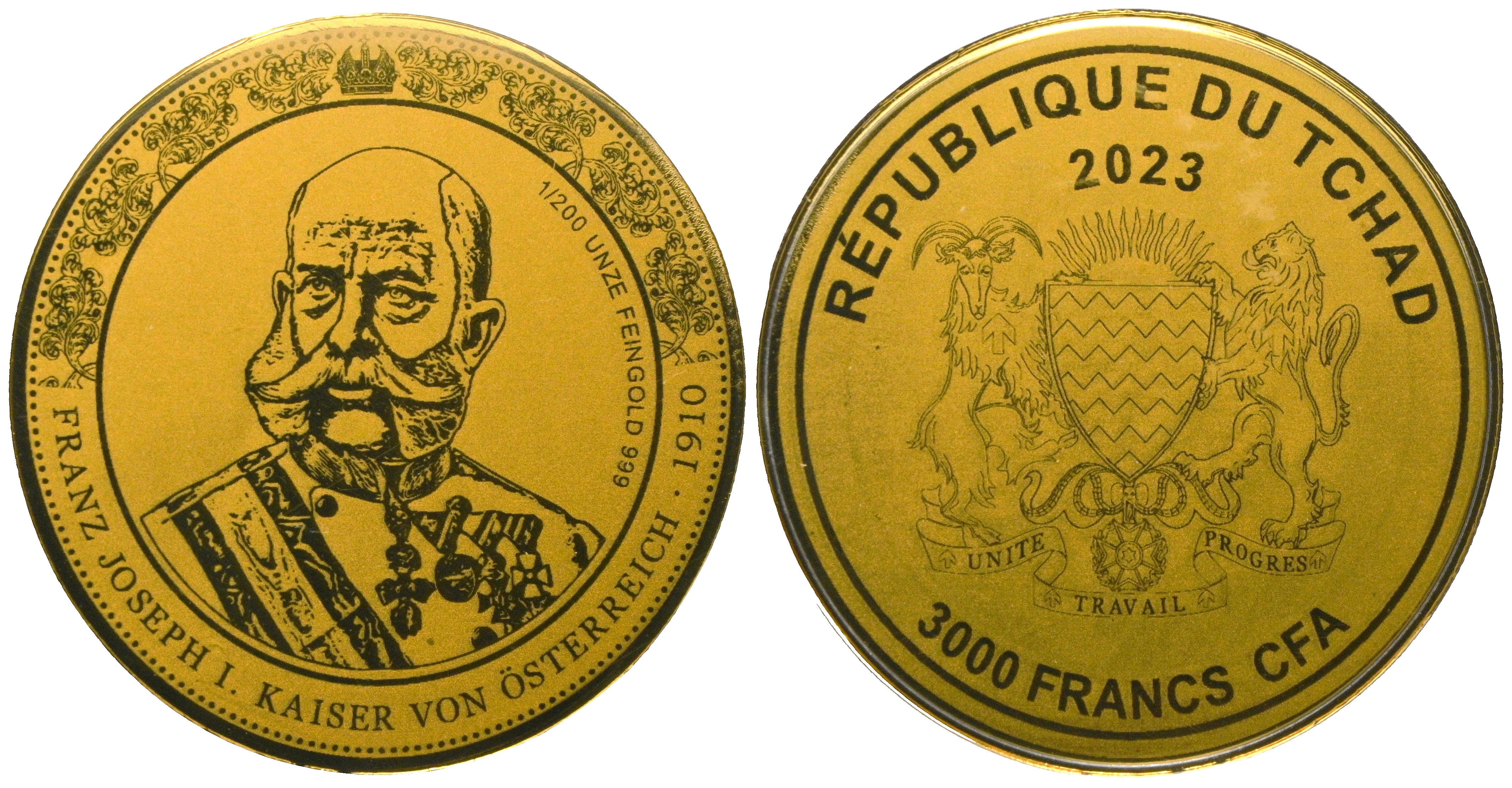 Tschad - 3000 Francs 2023 CFA