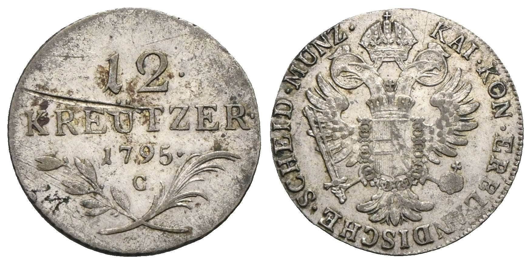 Österreich - 12 Kreuzer 1795 C