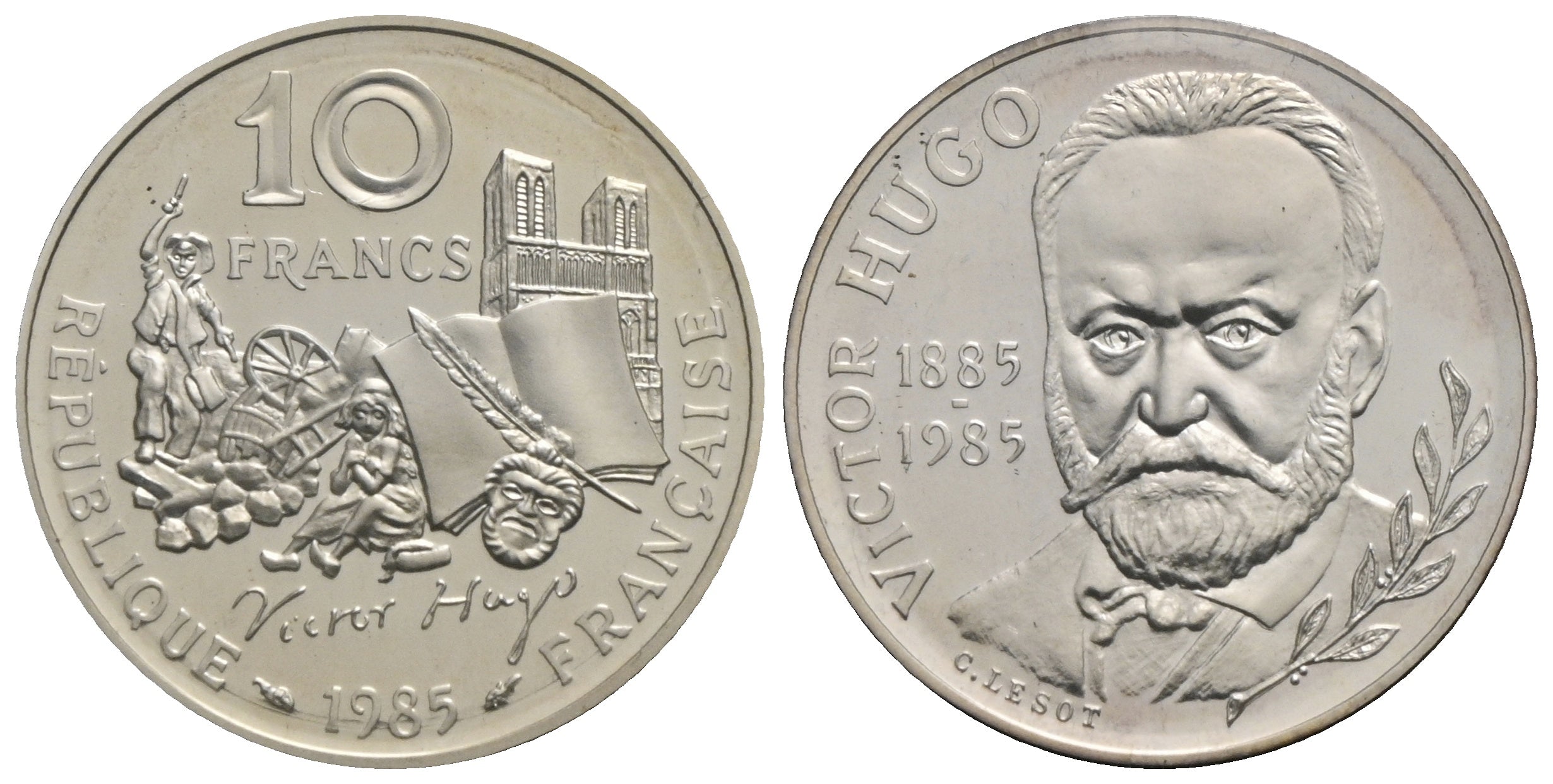 Frankreich - 10 Francs 1985