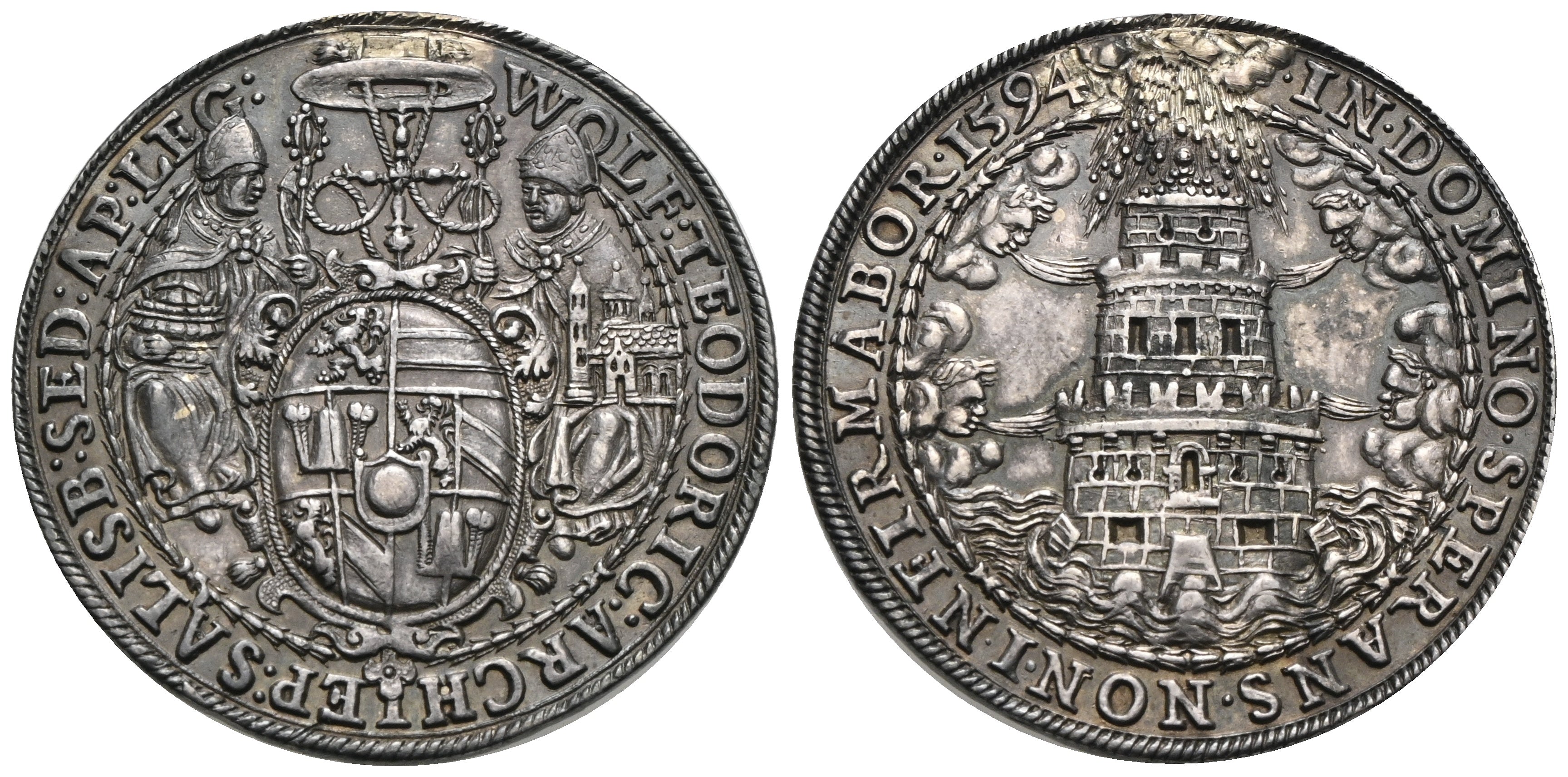 Österreich - 1/2 Taler 1594, Salzburg