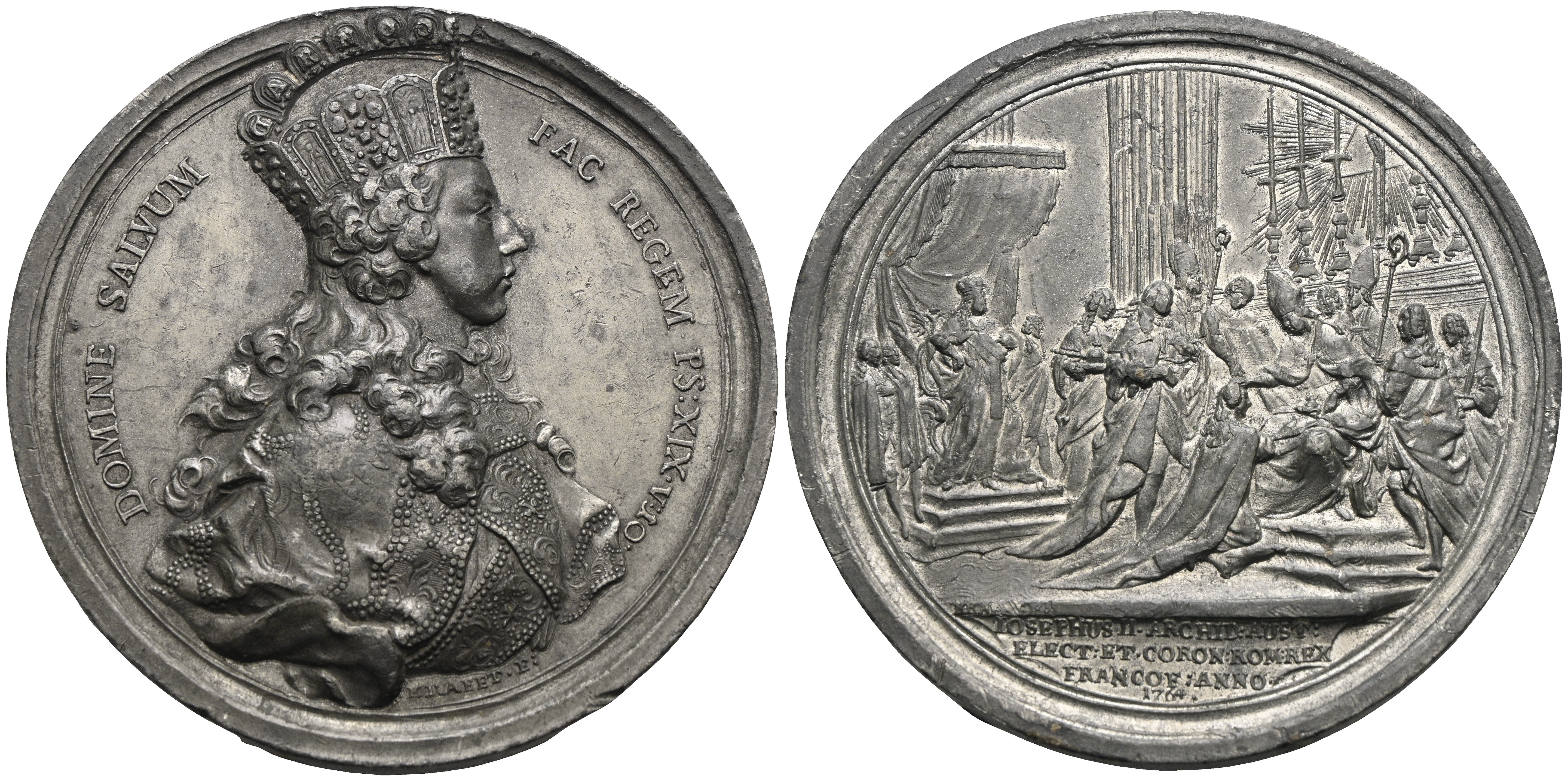 Österreich - Zinnmedaille 1764