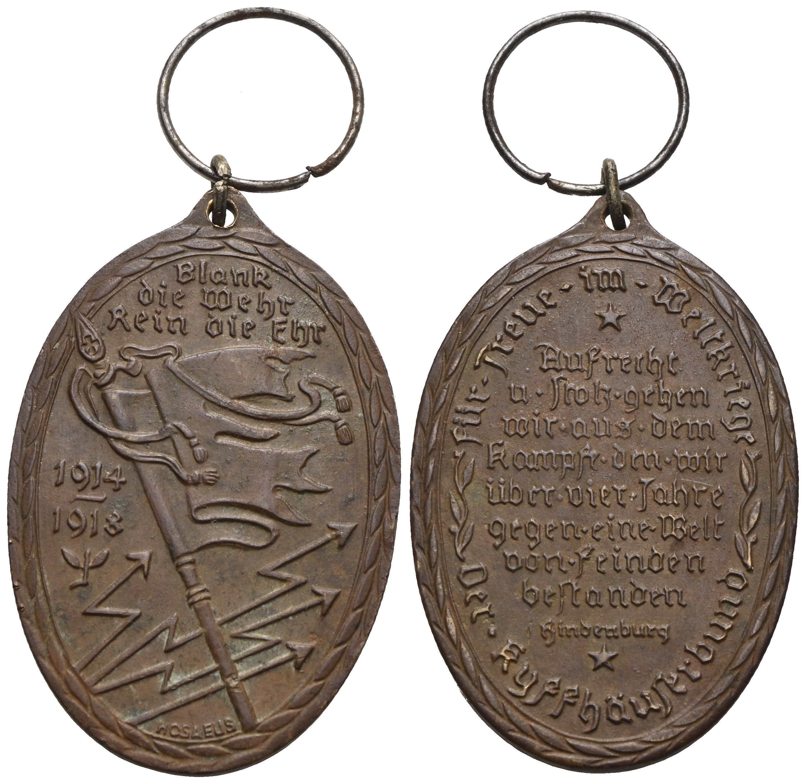 Deutschland - Kyffhäuser Kriegsdenkmedaille 1921