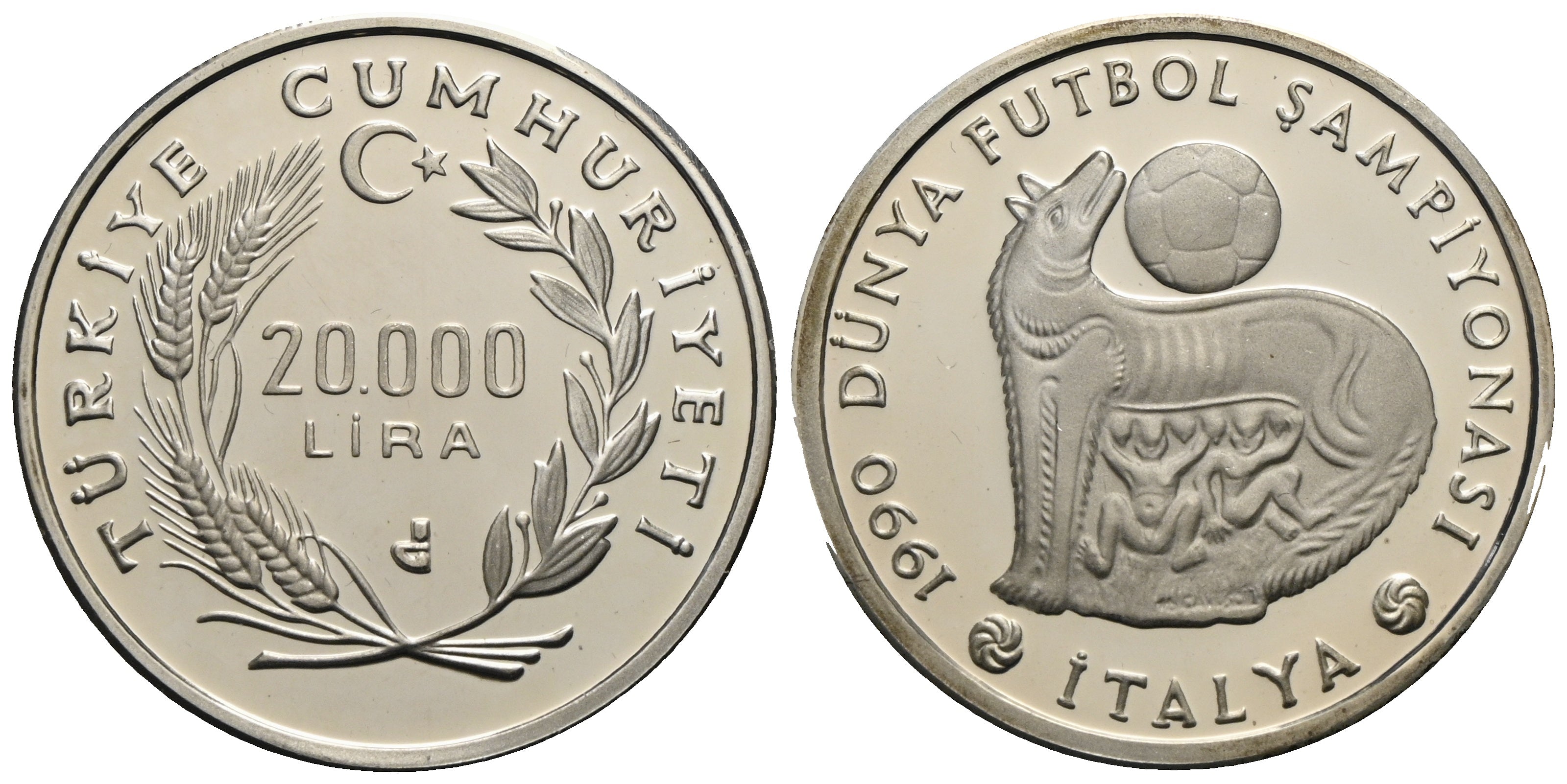 Türkei - 20000 Lira 1990