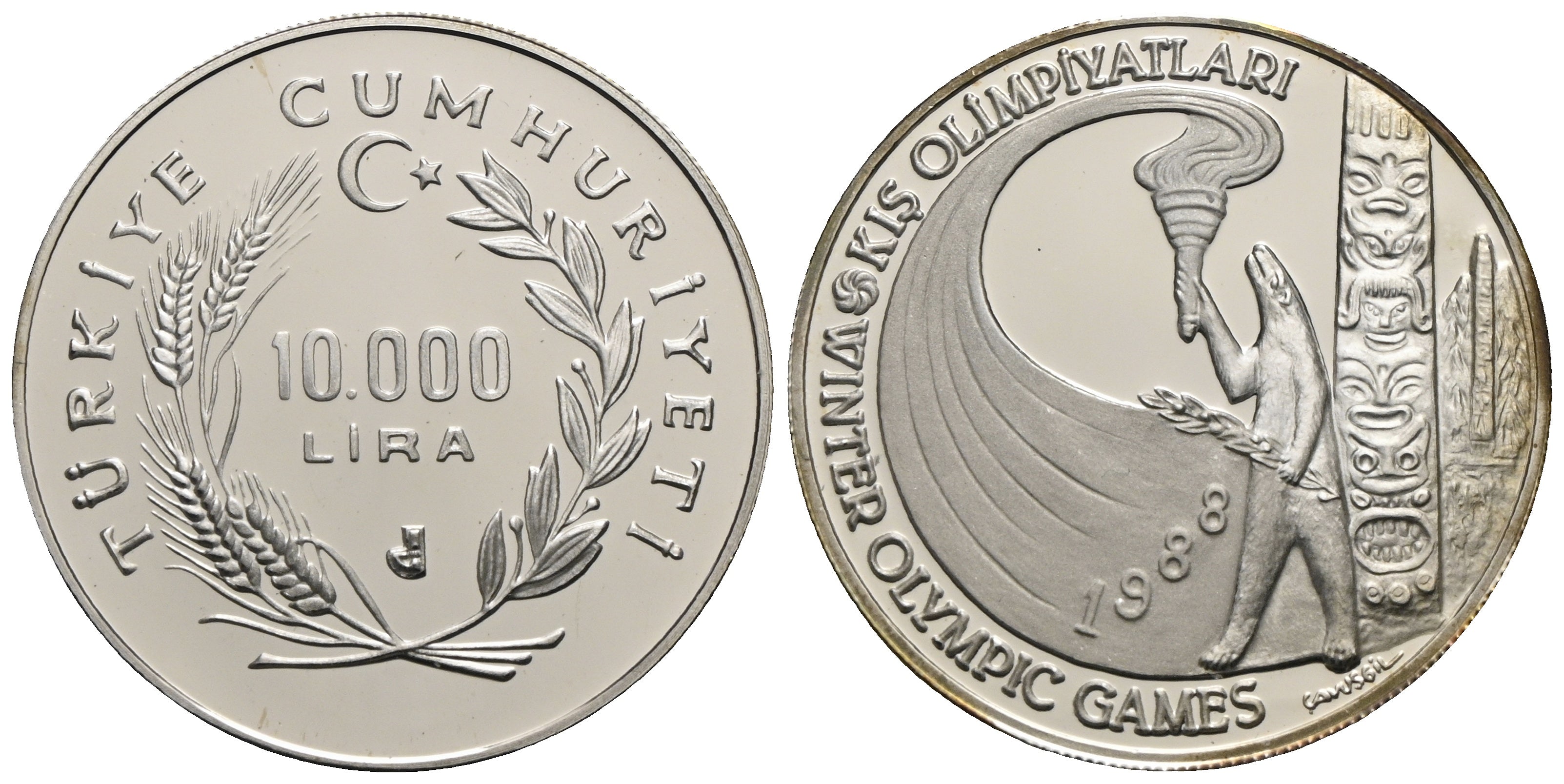 Türkei - 10000 Lira 1988