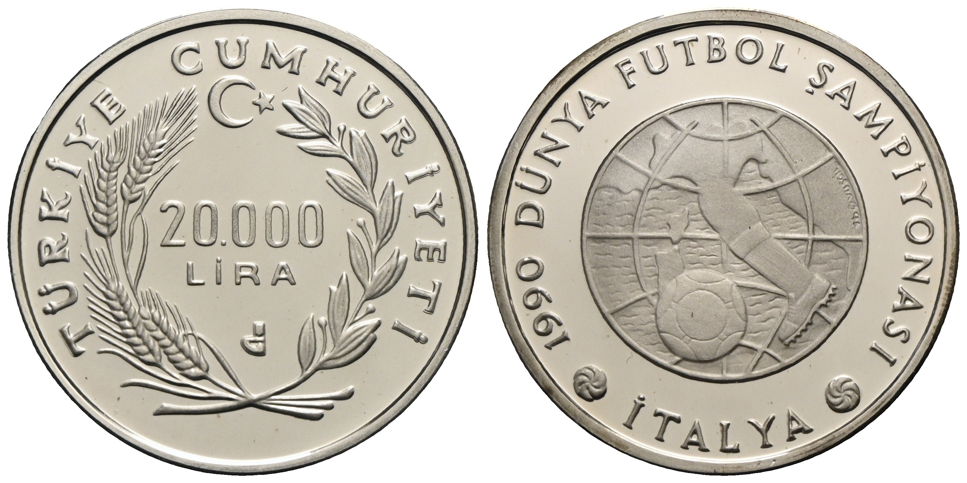 Türkei - 20000 Lira 1990