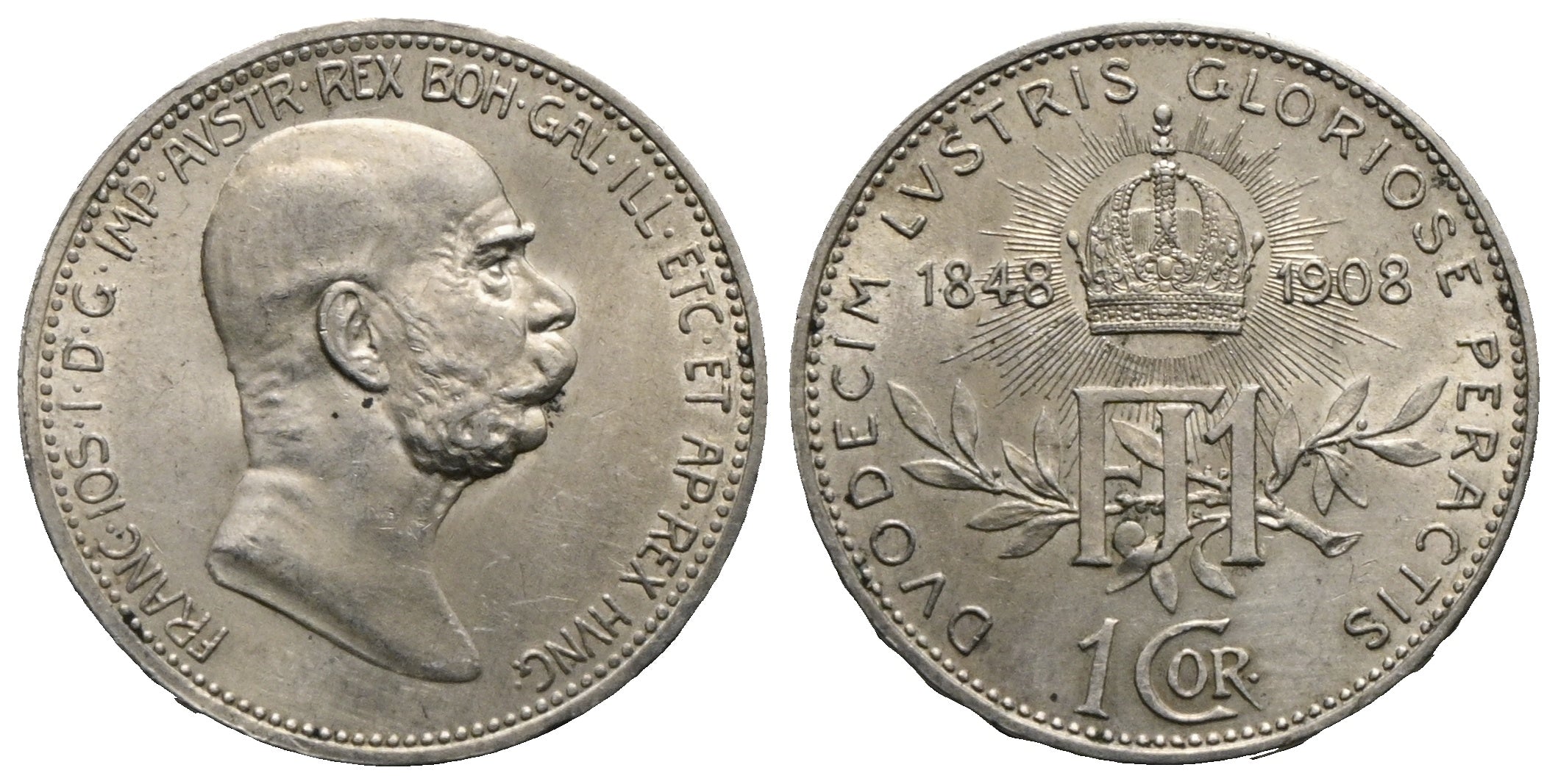 Österreich - 1 Krone 1908, Wien
