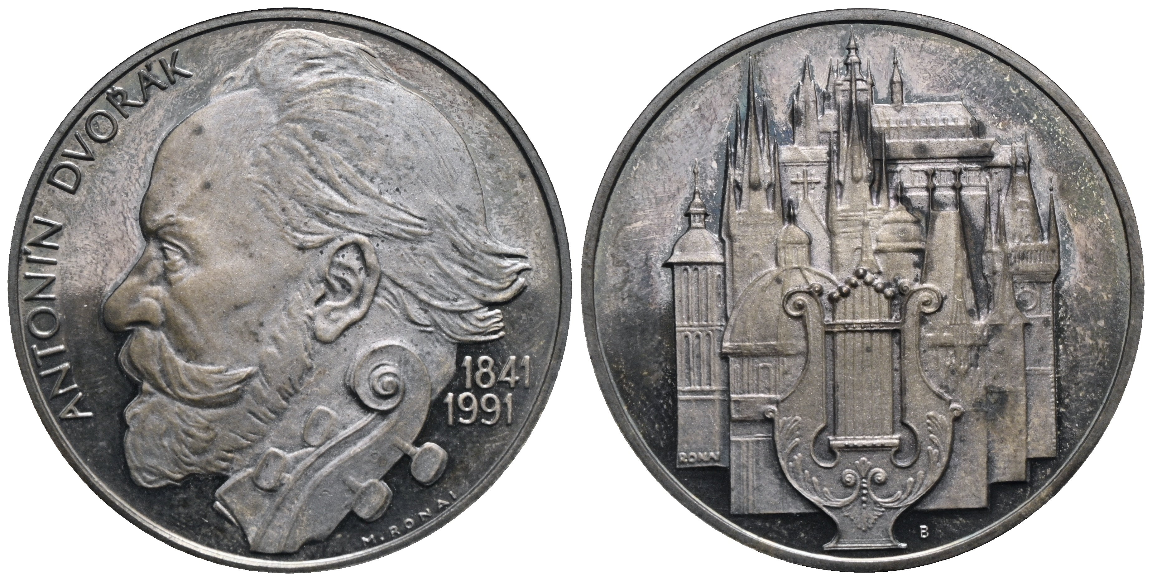 Tschechoslowakei - AR-Medaille 1991 B