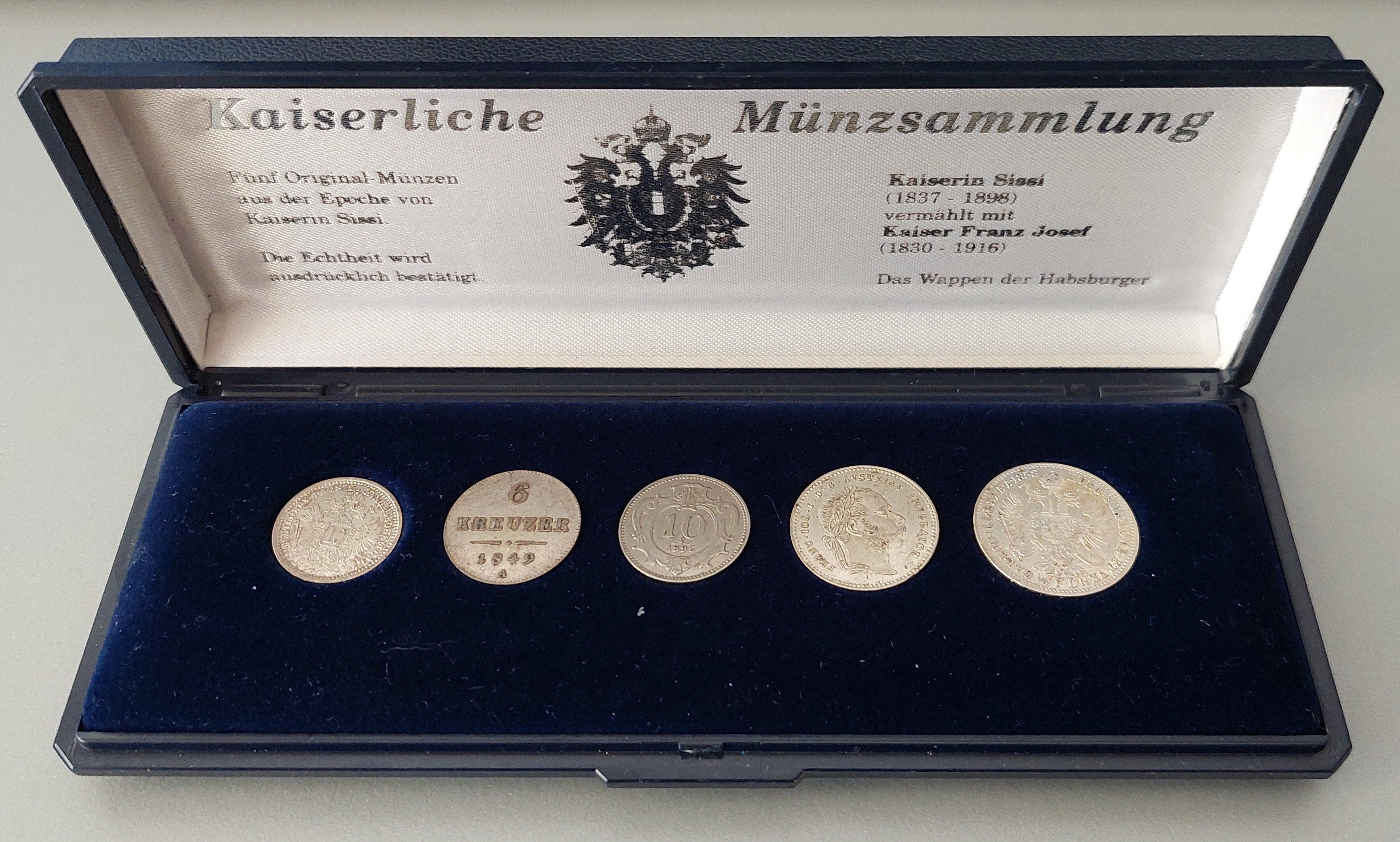 Österreich - Kaiserliche Kleinmünzsammlung 1849-1895
