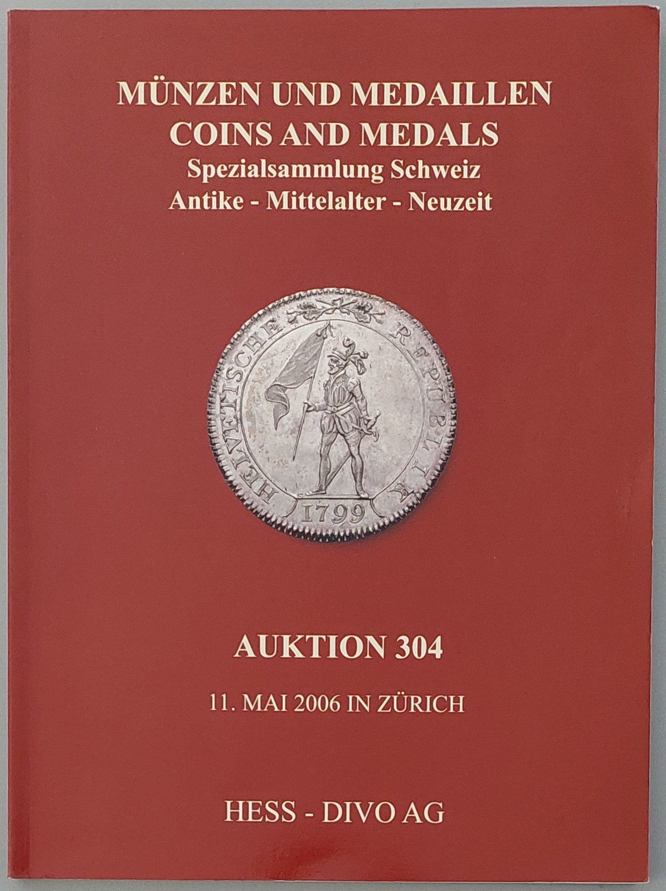 Münzen und Medaillen Auktionskatalog 304
