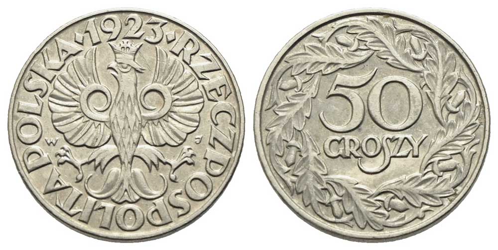 Polen - 50 Groszy 1923
