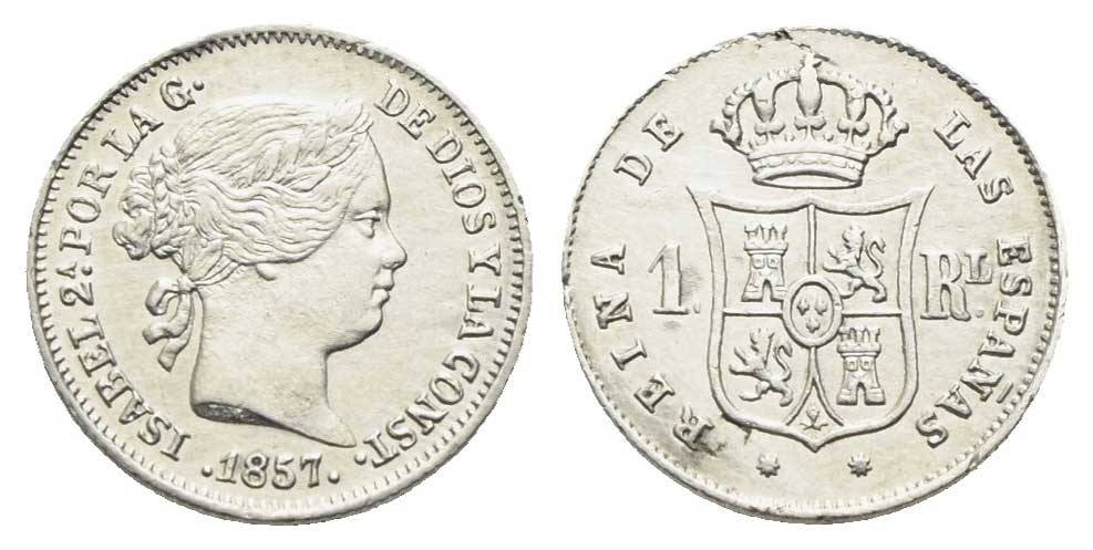 Spanien - 1 Real 1857