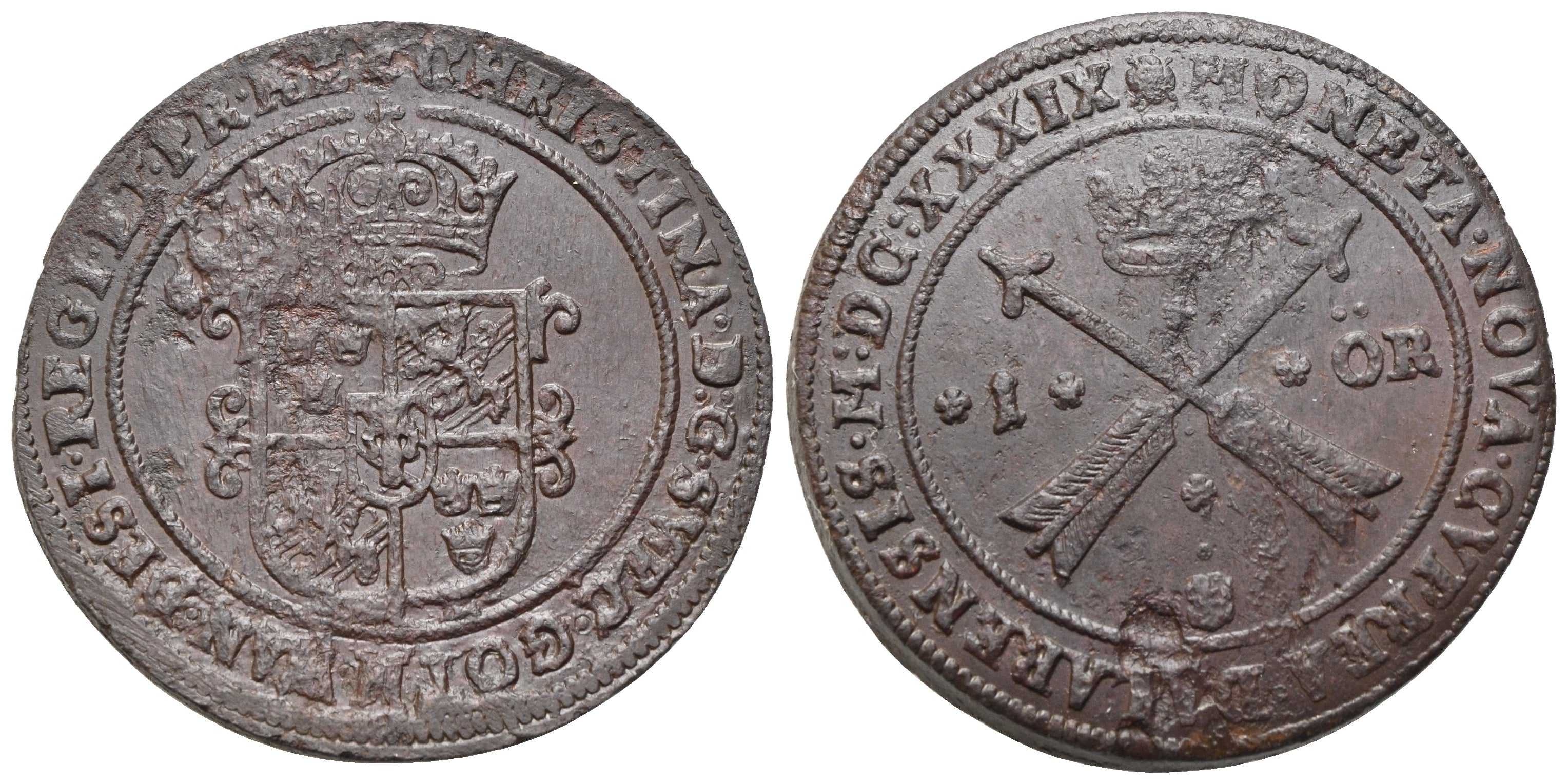 Schweden - 1 Öre 1639, Söter