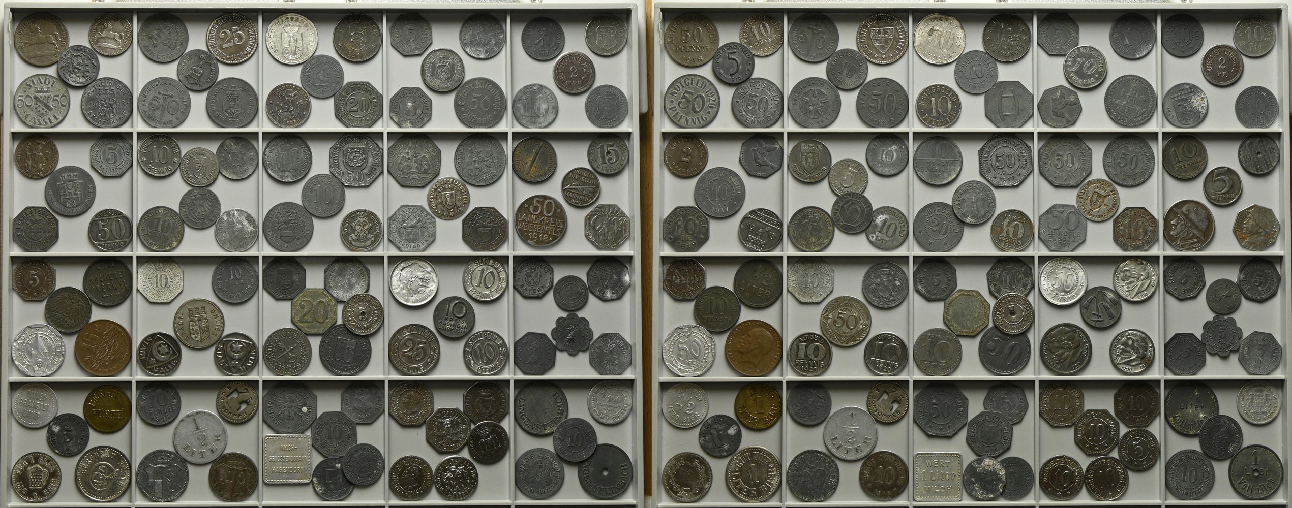 Deutschland - Weimarer Republik 1918-1933 - Lot mit Notgeld