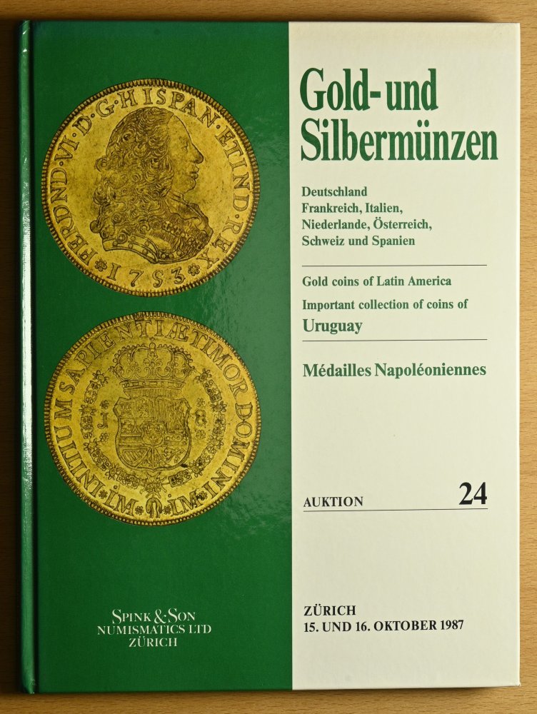 Important collection of coins of Uruguay and Médailles Napoléoniennes
