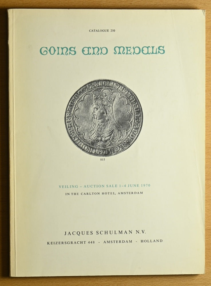 Coins and Medals Catalogue 250