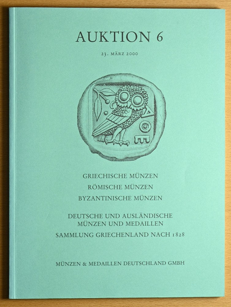 Münzen & Medaillen Deutschland GmbH Auktionskatalog 6