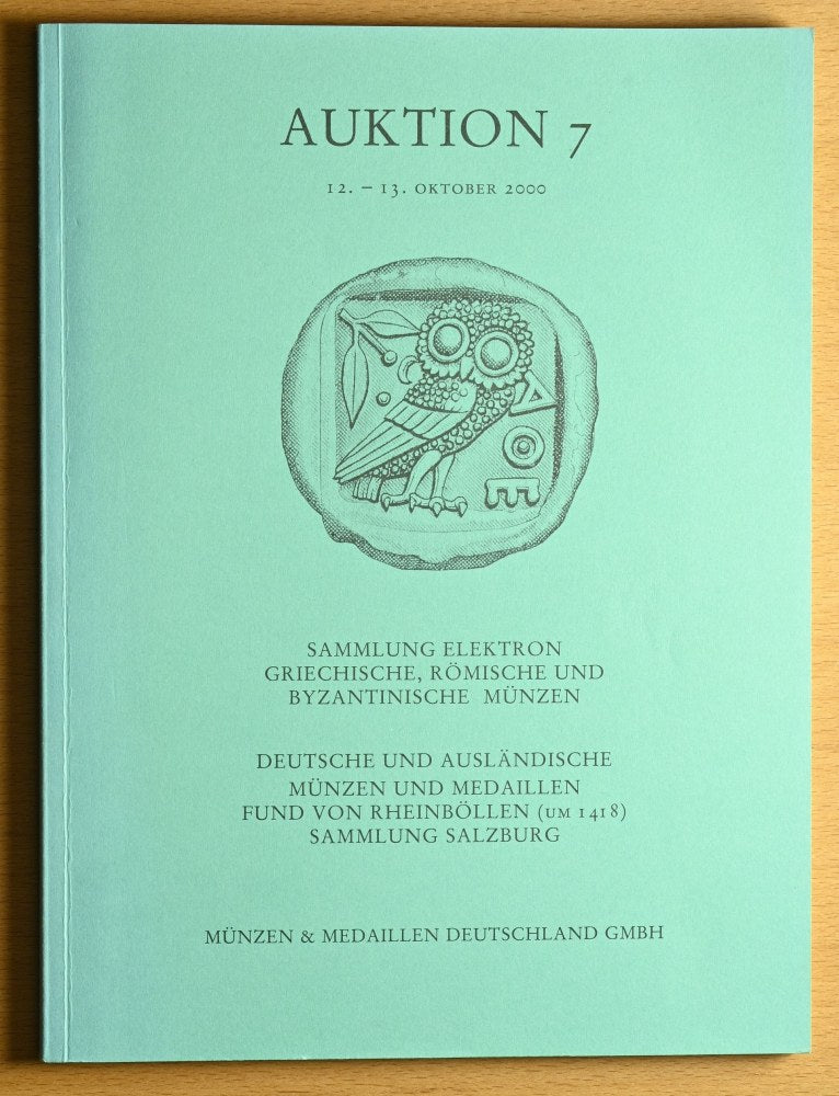 Münzen & Medaillen Deutschland GmbH Auktionskatalog 7