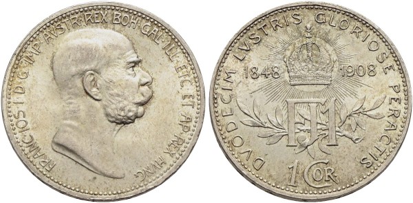 Münze-Österreich-RDR-Franz-Joseph-Krone-VIA11730
