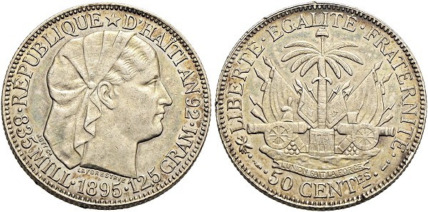Münze-Haiti-50-Centimes-1895-VIA12281