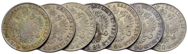 Münze-Kaiserreich-Österreich-Ferdinand-I-20-Kreuzer-1840-1847-Prag-VIA12876