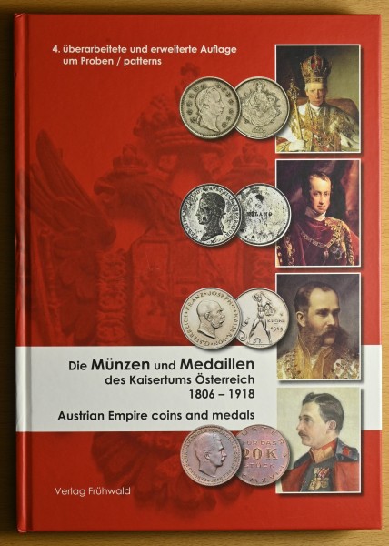 Numismatische-Literatur-Münzen-Medaillen-Kaisertum-Österreich-1806-1918-4-Auflage-VIA12852