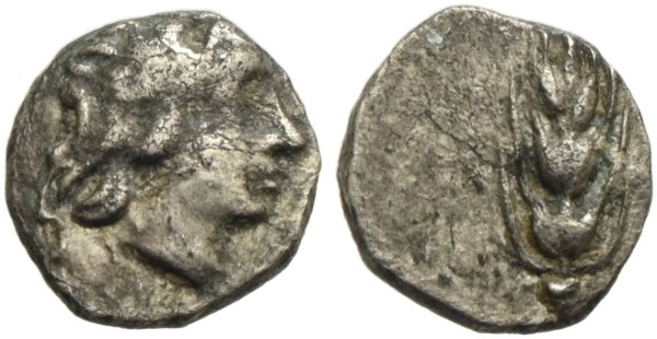Münze-Griechenland-Antike-Kimmerischer-Bosporus-Pantikapaion-Hemidrachme-VIA11635