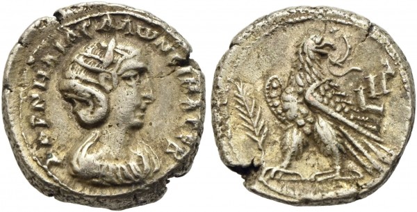 Münze-Antike-Rom-Provinz-Ägypten-Alexandria-Salonina-Tetradrachme-VIA11256