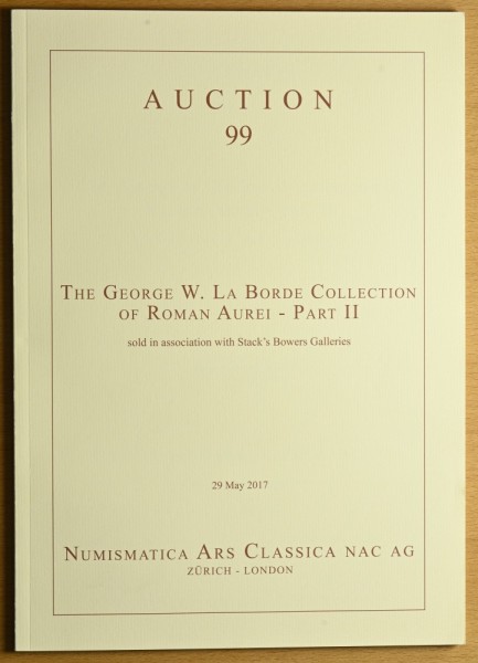 Numismatische-Literatur-George-La-Borde-Collection-Roman-Aurei-Part-II-NAC99-VIA12822