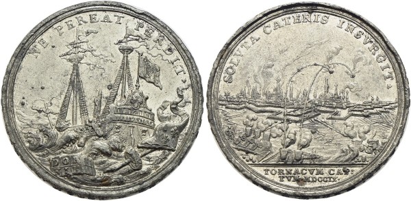 Münze-Medaille-Zinn-RDR-Josef-Tournai-VIA11393