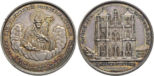 Münze-Deutschland-Regensburg-Medaille-1840-Franz-Xavier-Schwäbl-VIA12419