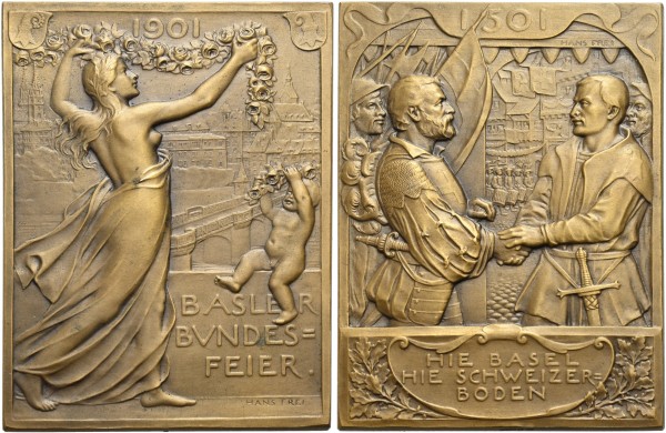 Medaille-Plakette-Schweiz-Hans-Frei-Basel-VIA11283