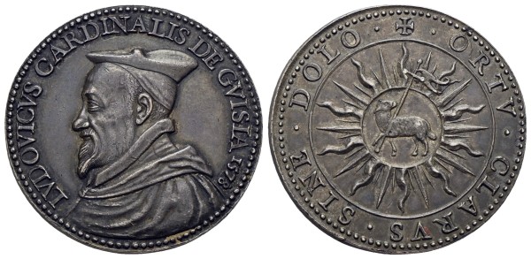 Münze-Frankreich-AR-Medaille-1578-Metz-Kardinal-Louis-I-Lorraine-Guise-VIA12549