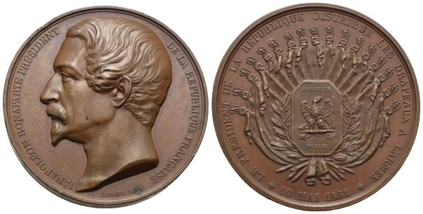Medaille-Frankreich-Ludwig-Napoleon-Borrel-VIA11897
