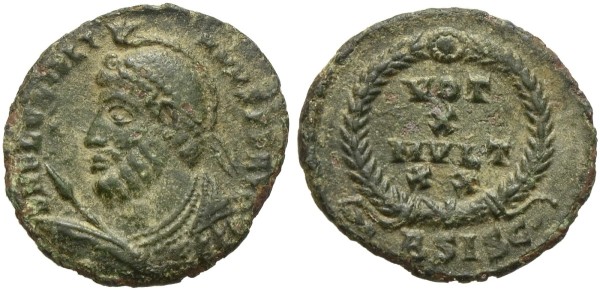 Münze-Antike-Rom-Iulianus-II-Follis-Siscia