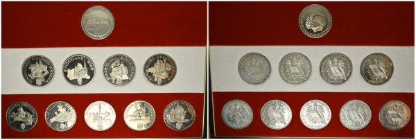 Münze-Österreich-2-Republik-Medaillensatz-1975-Bundesländer-VIA12468