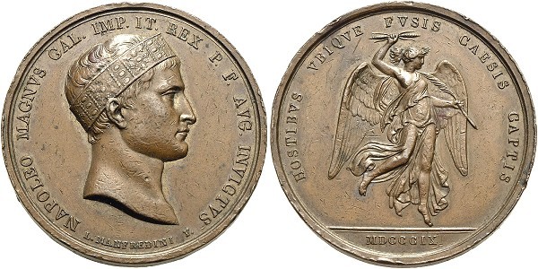 Münze-Frankreich-Napoleon-I-Medaille-1809-VIA12291