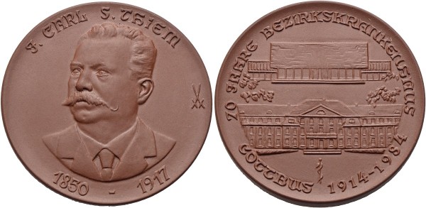 Münze-Medaille-Tonmedaille-Meißen-Böttger-Cottbus-Thiem-VIA11399