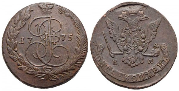 Münze-Russland-Katharina-II-5-Kopeken-VIA11151