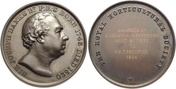 Münze-Großbritannien-Georg-V-Medaille-1934-Joseph-Banks-VIA12309