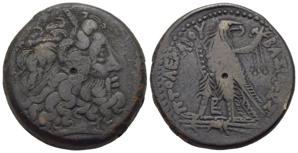 Münze-Antike-Griechenland-Aegyptus-Königreich-Lagiden-Ptolemaios-III-Euergetes-Tetrobol-VIA11939