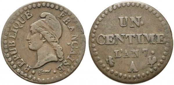 Münze-Frankreich-Centime-VIA11188