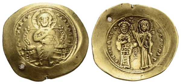 Münze-Byzanz-Konstantinos-X-Dukas-Histamenon-Nomisma-1059-1067-Konstantinopel-VIA12522