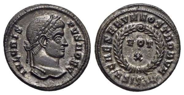 Münze-römische-Kaiserzeit-Crispus-Centenionalis-324-Siscia-VIA12902