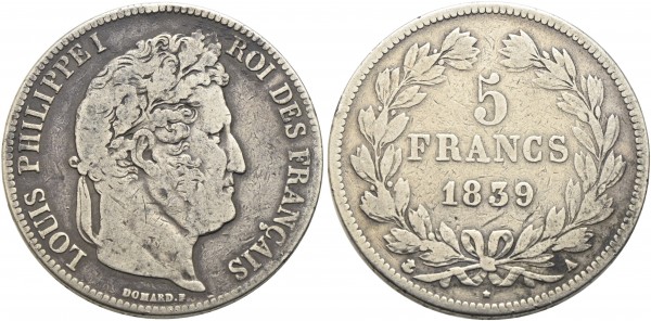 Münze-Frankreich-5-Francs-VIA11193