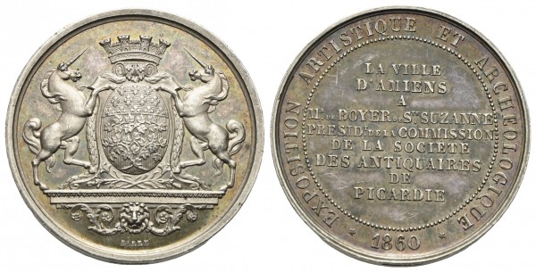 Frankreich - Amiens - Medaille
