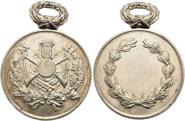 Medaille-Münze-Frankreich-3-Republik-Schützen-VIA11675