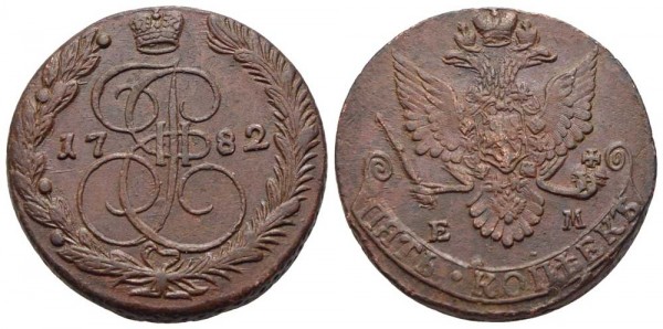 Münze-Russland-Katharina-II-5-Kopeken-VIA11292